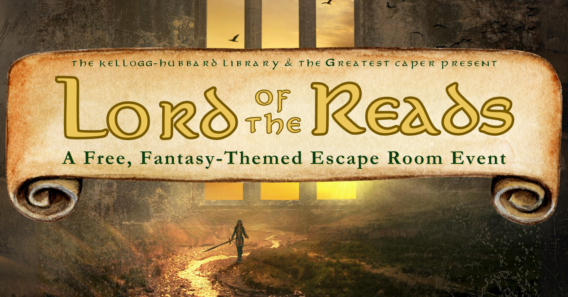 Lord of the Reads Fantasy Escape Room Event!