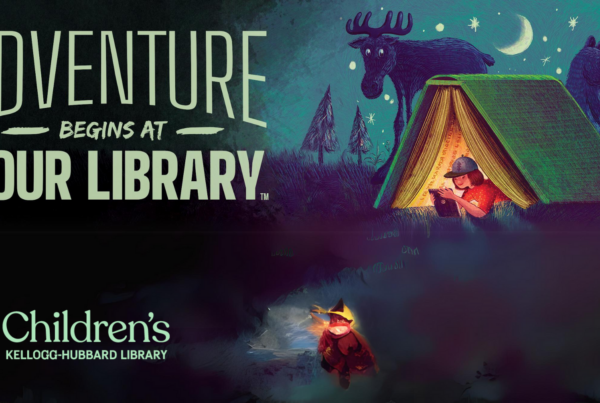 Summer reading program Adventure Begins at Your Library