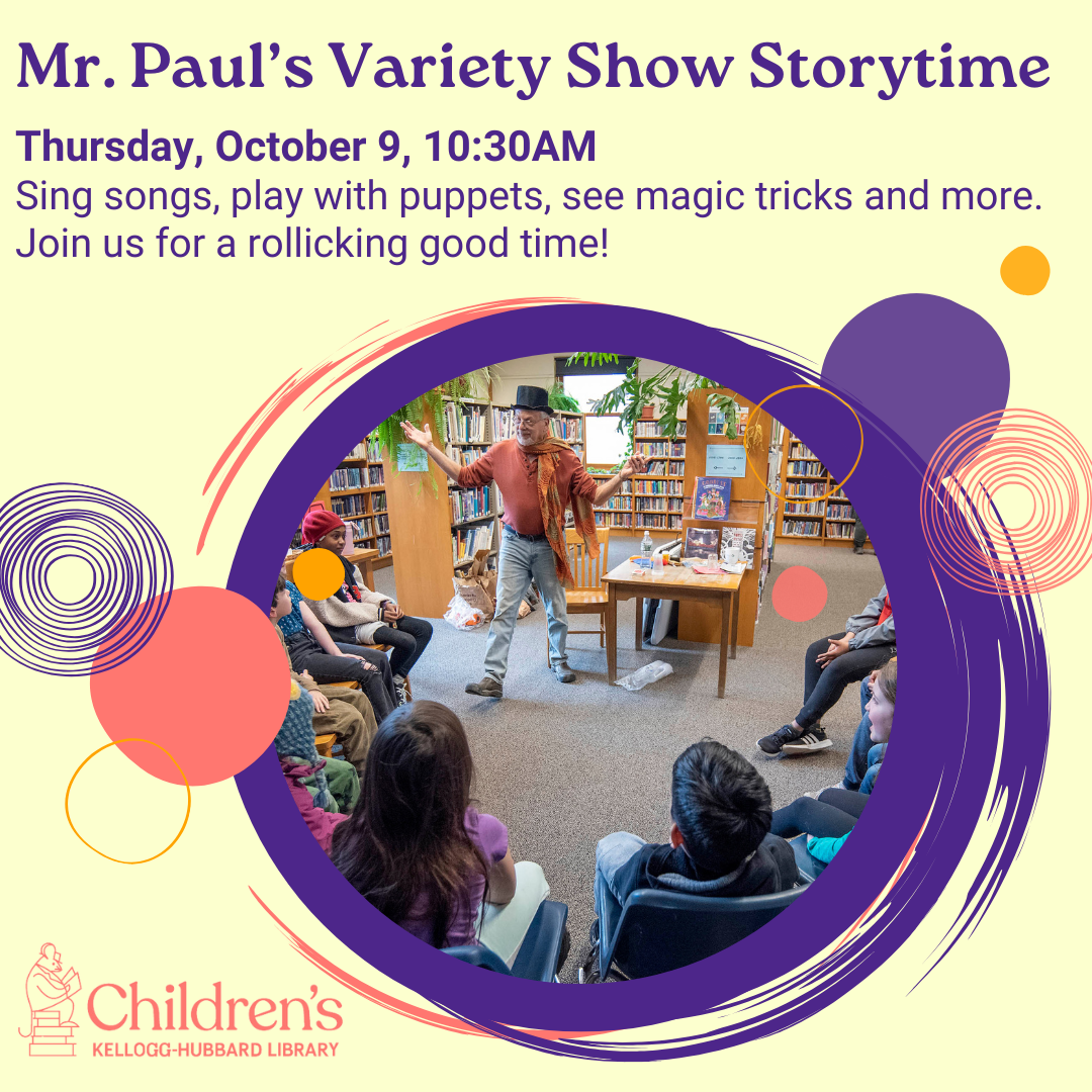 Mr Paul's variety show storytime