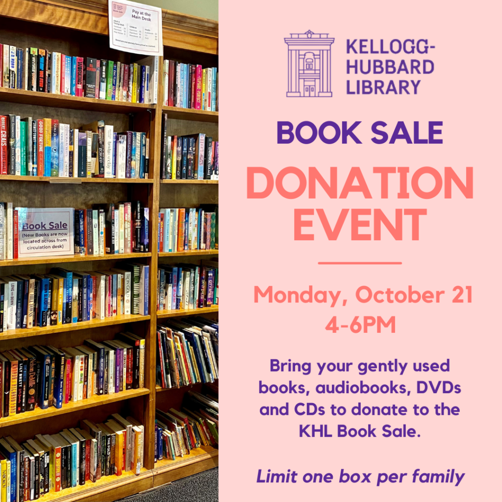 book sale donation event