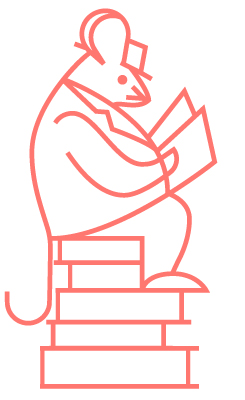 literary mouse icon