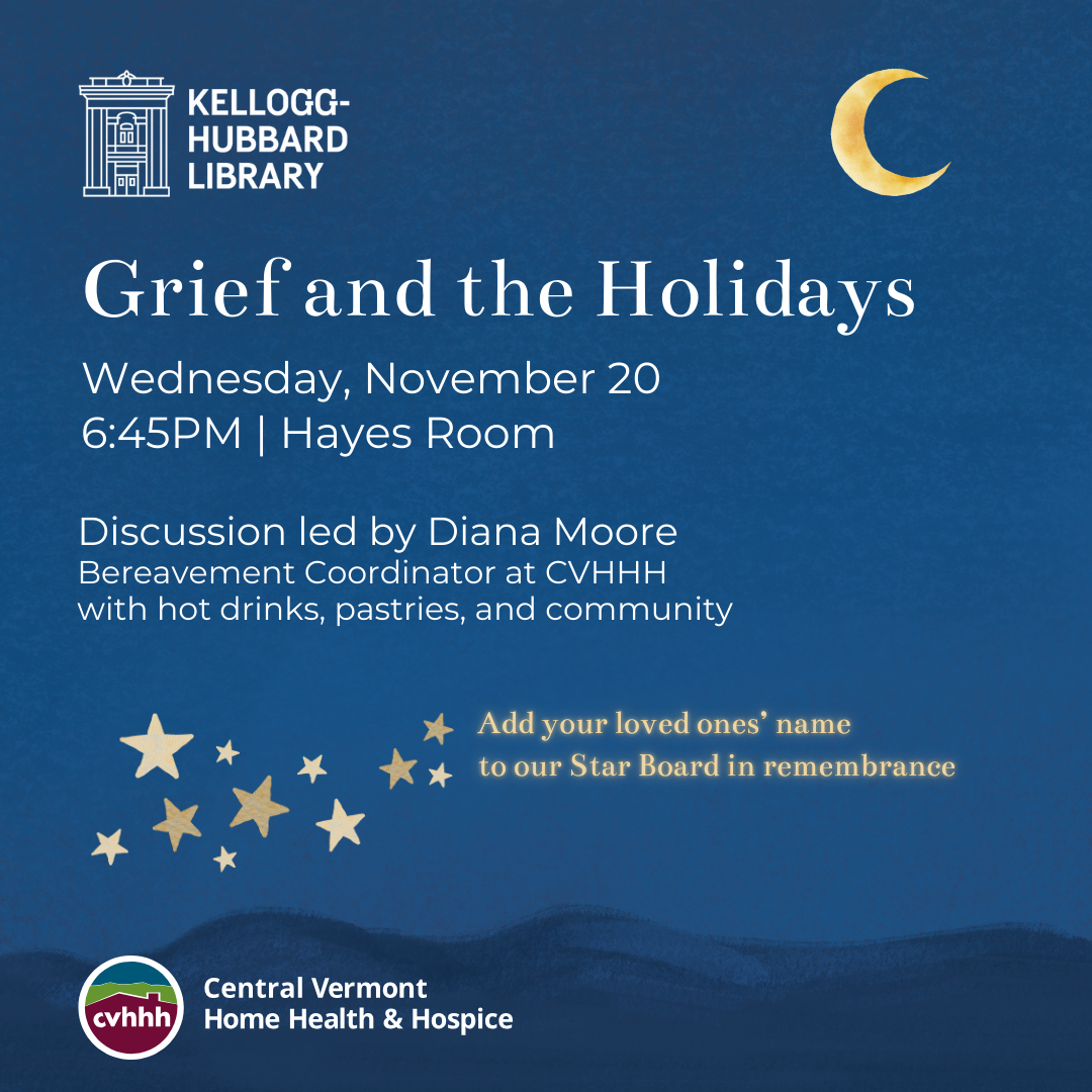 Grief and the Holidays Poster