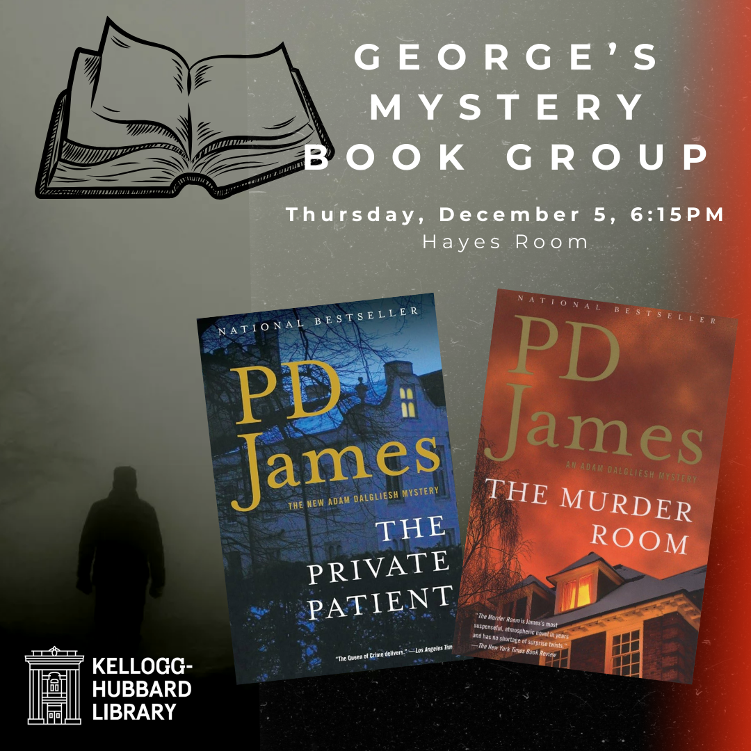 George's Mystery Book Group Poster