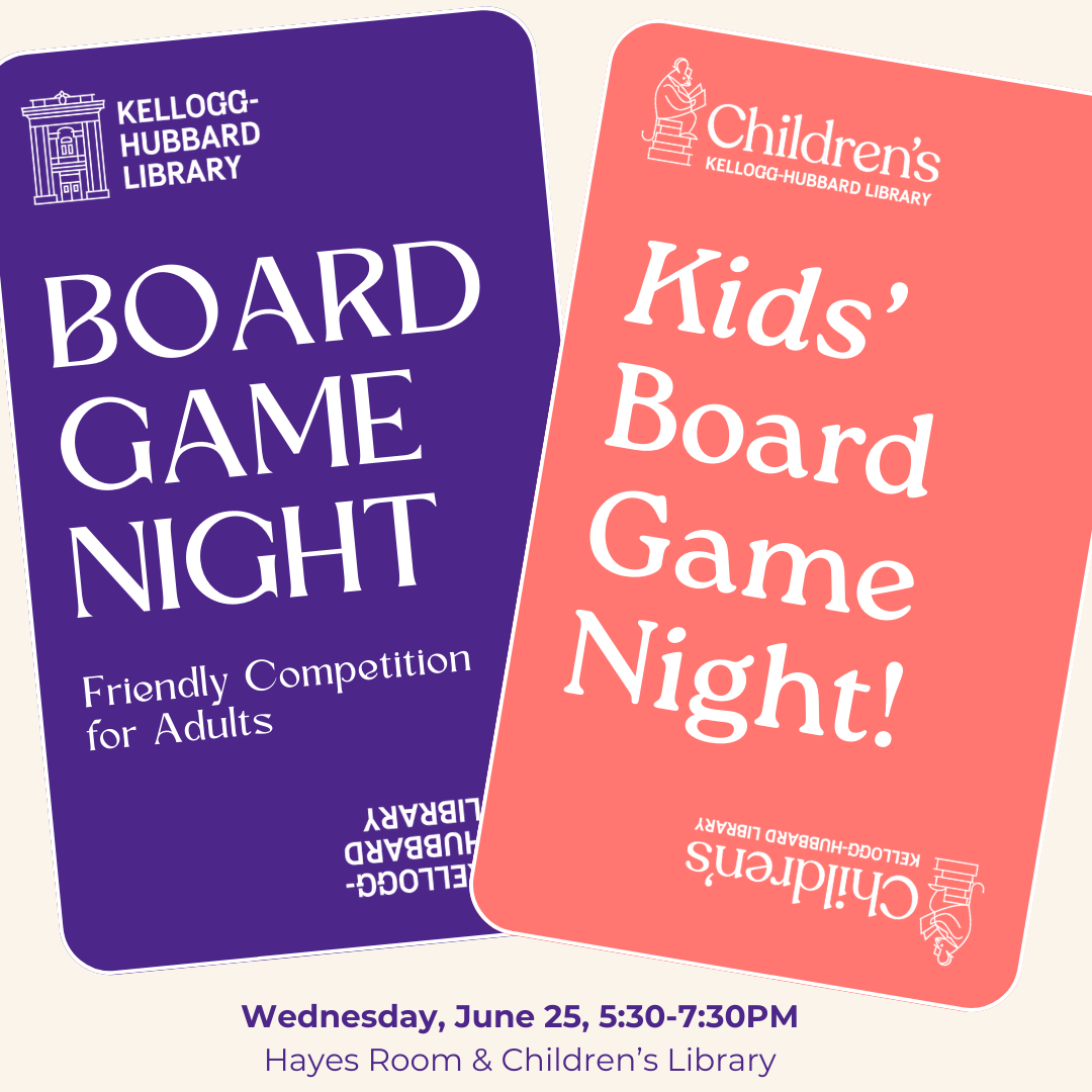 June Board Game Night ad