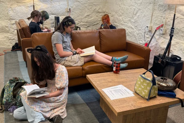 A chill afternoon at the Basement Teen Center