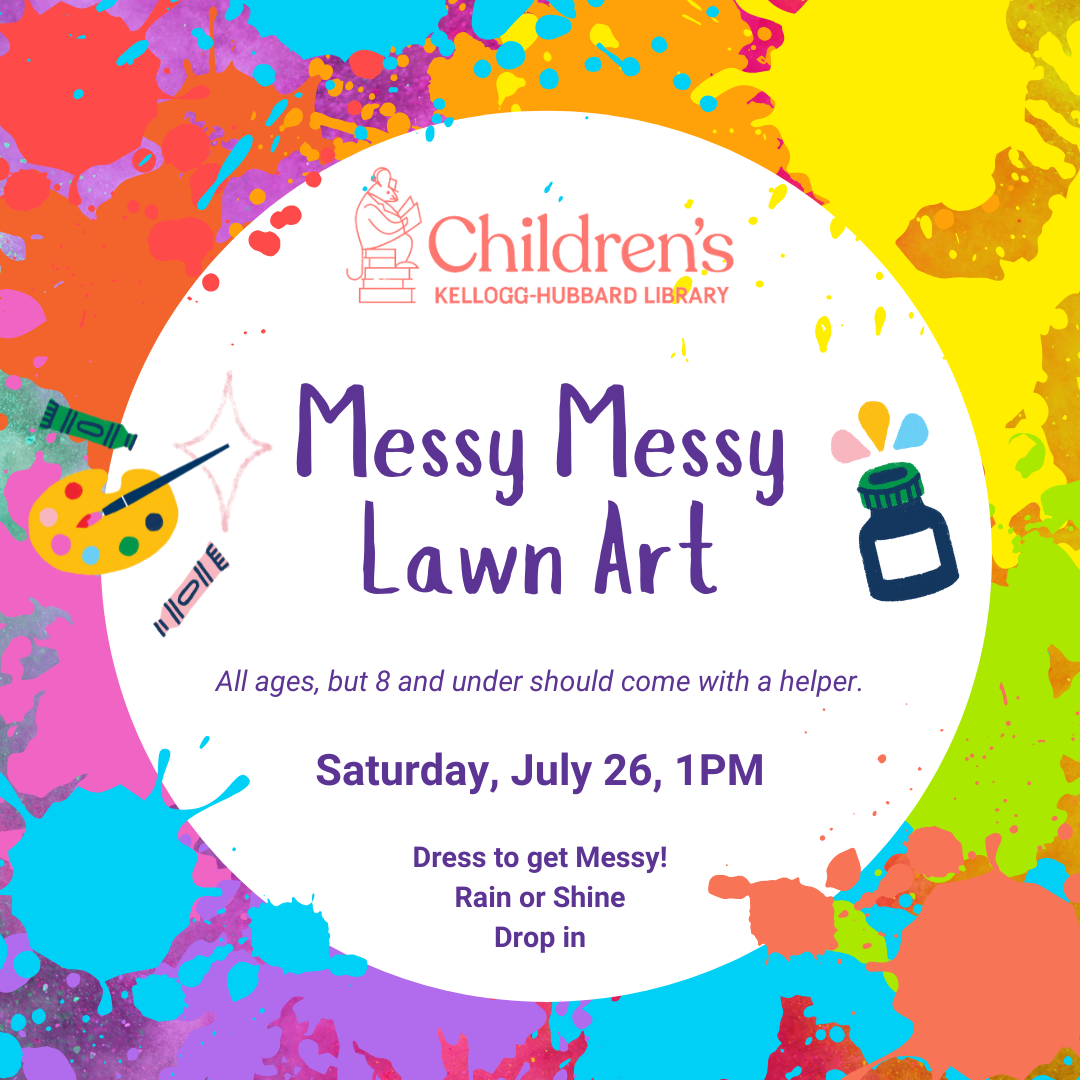7.26 Messy art on the lawn