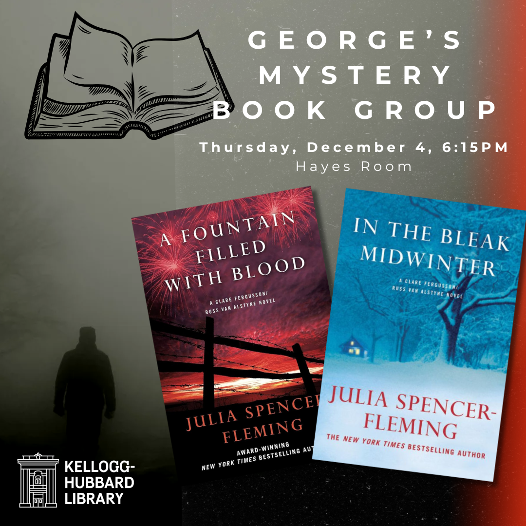 George's mystery book group
