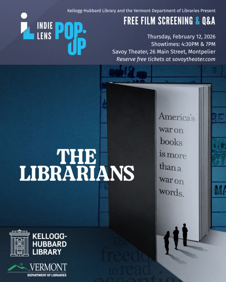 Screening A Library Indie Lens Pop-Up Screening: The Librarians | Kellogg-Hubbard Library
