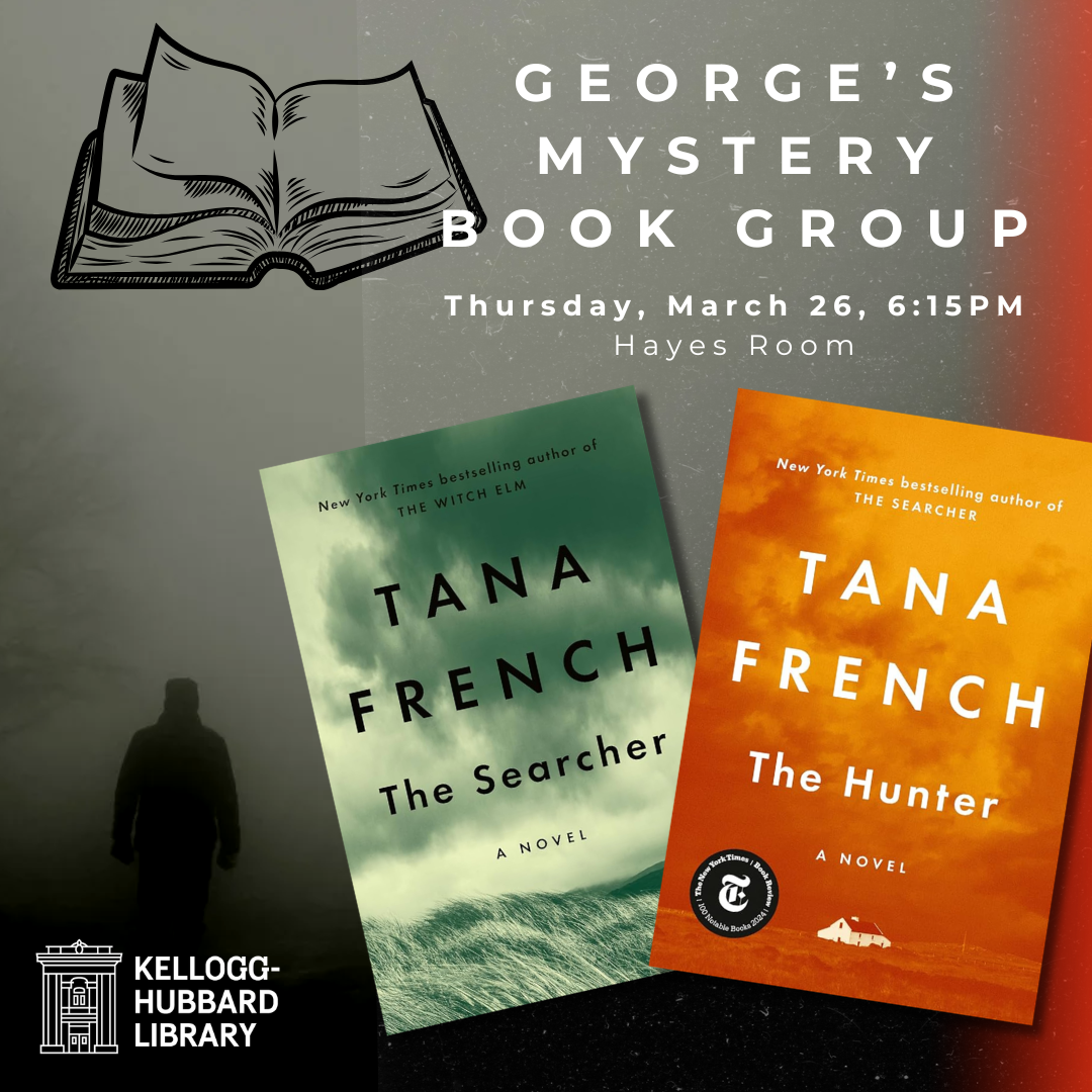 George's mystery book group