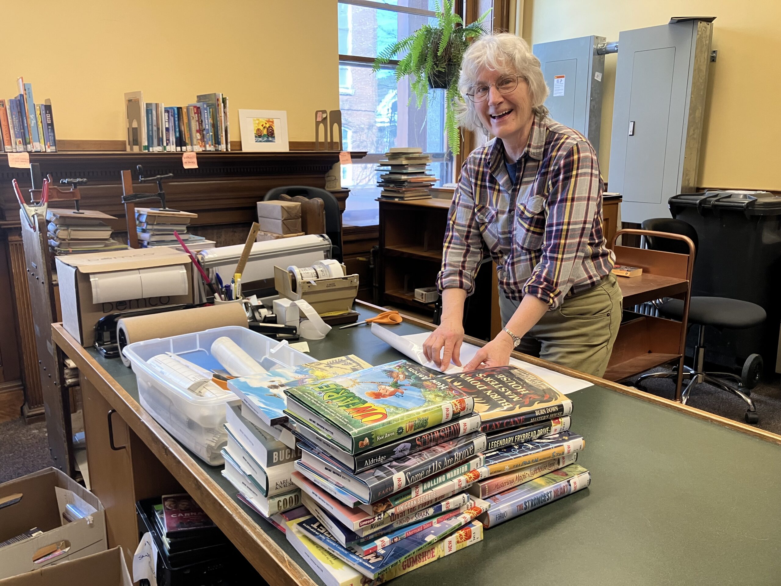 KHL volunteer Angela Shambaugh