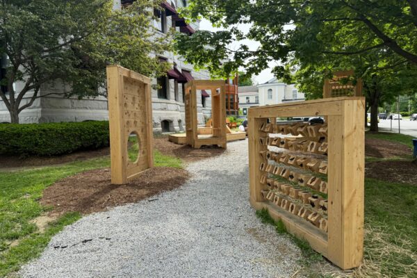 Playscape on School Street Lawn